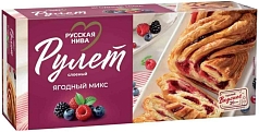 Рулет Русская Нива 300г ягодный микс