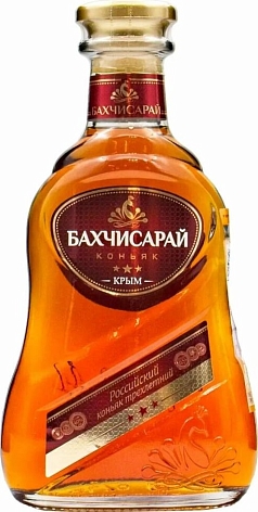 Коньяк Бахчисарай 3лет 40% 0,5л Россия