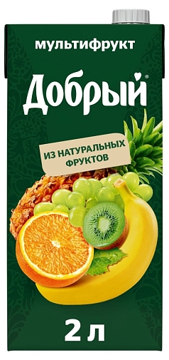 Сок Добрый 2л мультифрут