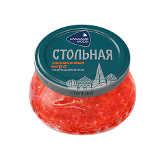 Икра лососевая Стольная 230г имитированная