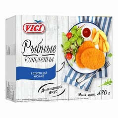Котлеты Рыбные Вичи 480г