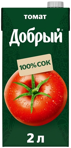 Сок Добрый 2л томат