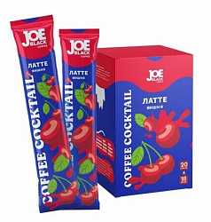 Кофе Джой Блек 18г 3в1 вишня