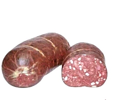 Колбаса вареная Кровяная с языком в синюге 1кг Новорижский