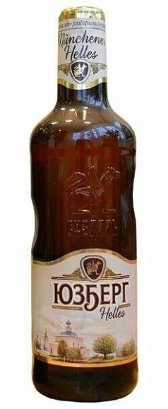 Пиво ЮЗБЕРГ Helles 0,47л 5% светлое ст Суздаль