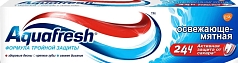 Зубная паста Аквафреш 100г освежающе-мятная