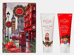 Подарочный набор косметик Лисс кроули( (Крем д/р/ногт 75мл + Крем д/р пит с масл макад 75мл) )