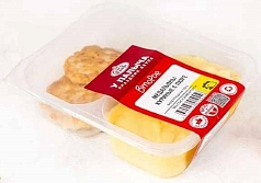 Медальоны из курицы с картофельным пюре 300г У Палыча