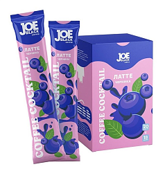 Кофе Джой Блек 18г 3в1 черника