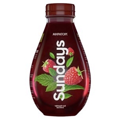 Чай Мираторг 0,37л черный малина