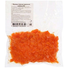 Морковь отварная 250г в/у кубики ФЭГ