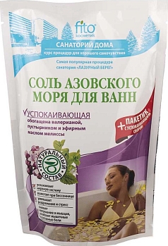 Соль для ванн Фито 500г успокаивающая