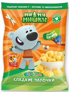 Кукурузные палочки Ми-Ми-мишки 75г