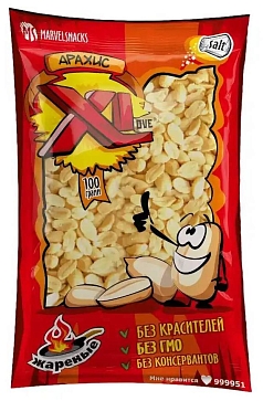 Арахис Марвелснэкс 100г в/у