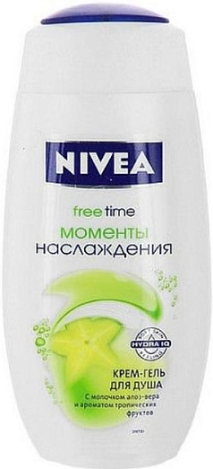 Гель для душа Нивея 250мл моменты наслаждения