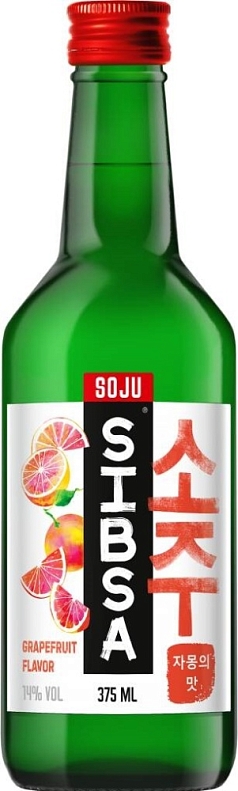 Аперитив Соджу Сибса 0,375л 14% грейпфрут