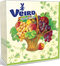 Салфетки Веиро 33*33 3сл 1/20шт