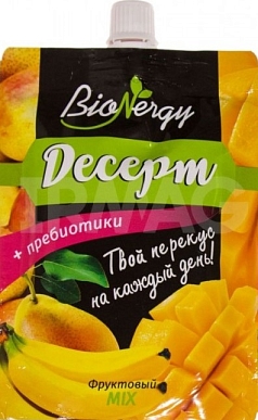 Десерт Биоэнерджи 120г груша/банан/манго