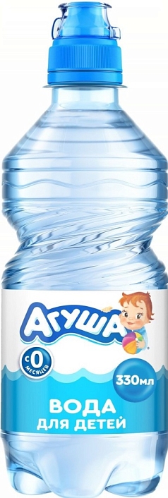 Вода Агуша детская 0,33л