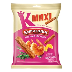 Сухарики Кириешки 60г жареная креветка