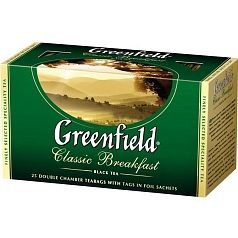 Чай Гринфилд 25пак Классик Брекфаст 