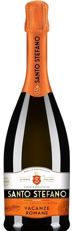 Сидр Санто Стефано 0,75л 6% бел п/сл Римские каникулы
