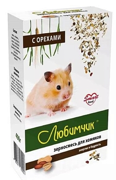 Корм Любимчик  400г для хомяков орех