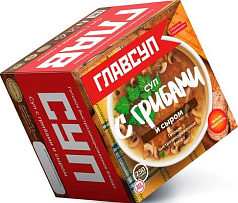 Суп Грибной Глав суп 250г с сыром