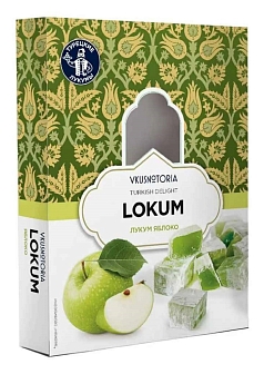 Лукум Вкуснотория 100г яблоко
