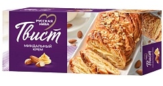 Рулет Русская Нива Твист 300г миндальный крем