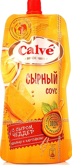 Соус Кальве 230г сырный 