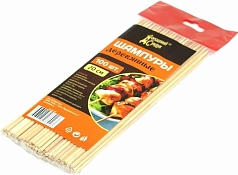 Шампура деревянные Домашний сундук 30см 1/100шт 