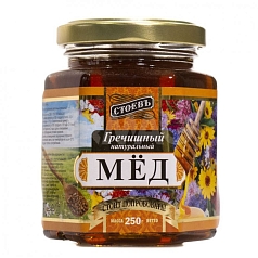 Мед Стоев 250г гречичный