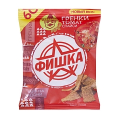 Гренки Фишка 60г томат спайси