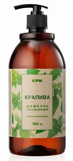 Шампунь для волос Кипни 900мл крапива