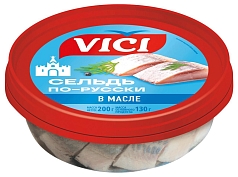 Сельдь Вичи 200г филе по-русски