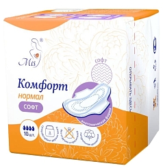 Прокладки Мис комфорт нормал софт 10шт