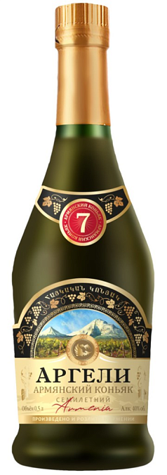 Коньяк Аргели КВ 40% 0,5л Армения