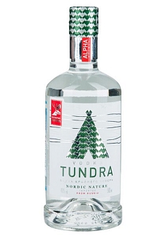 Водка Тундра 0,5л 40% нордик натур