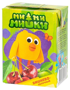 Сок МиМиМишки 200мл яблоко/вишня