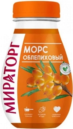 Морс Мираторг 0,37л облепихвый