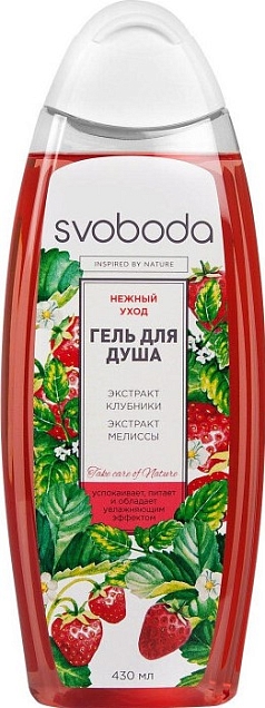 Гель для душа Свобода 430мл нежный уход