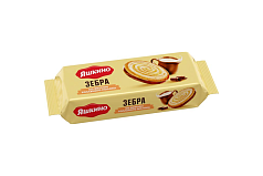 Печенье Яшкино 180г зебра