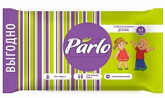 Салфетки влажные Парло 64шт детские
