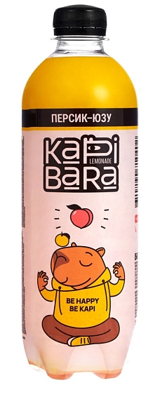 Напиток Капибара 0,5л персик-юзу
