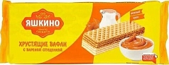 Вафли Яшкино 300г вар сгущенка
