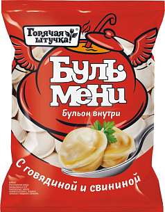 Пельмени Горячая штучка Бульмени 430г говядина/свинина 