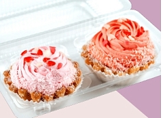 Пирожное Ягодное ассорти 180г Сладкий дом