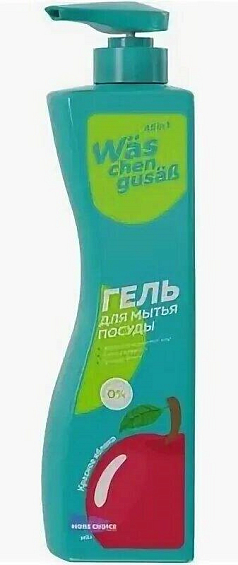 Средство для мытья посуды Море чойс 450мл яблоко/Was chen /