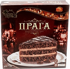 Торт Прага 720г Черёмушки